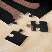 アーユニークトパズル- 3猫お尻#1 ジグソーパズル (側面)