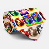 アーユニークポップ・アートのトモダンスタイルウルフ ネクタイ (ロール)