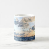 アーランに向かうアーシャーの海岸線 コーヒーマグカップ (中央)