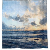 アーランに向かって シャワーカーテン (正面)