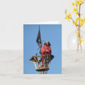 アーラーマテイハッピーバースデー カード (黄色い花)