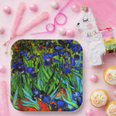 アーリス、ヴァンゴッホの有名なフローラ絵画の紙Pl ペーパープレート (パーティー)