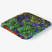 アーリス、ヴァンゴッホの有名なフローラ絵画の紙Pl ペーパープレート (傾斜あり)