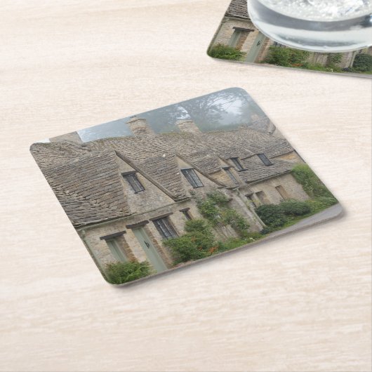 アーリントンの列、Biburyのコースター スクエアペーパーコースター (アングル)