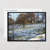 アーリントンの雪 ポストカード (正面/裏面)