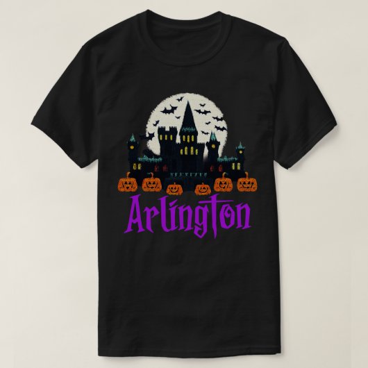 アーリントンハロウィーン Tシャツ (デザイン正面)