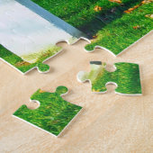 アーリントンバージニア。クリスマスグリーティング ジグソーパズル (側面)