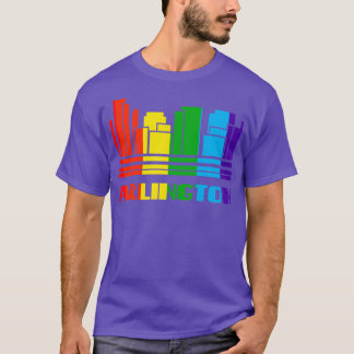 アーリントンプライドアーリントンLGBTギフトLGBTQサポート Tシャツ