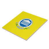 アーリントン国旗（バージニア州） タイル (側面)