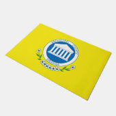 アーリントン国旗(バージニア州) ドアマット (アングル)