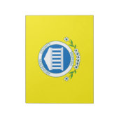 アーリントン国旗(バージニア州) ノートパッド (回転)