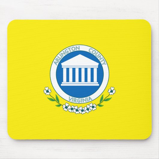 アーリントン国旗（バージニア州） マウスパッド (正面)