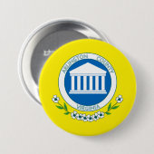 アーリントン国旗（バージニア州） 缶バッジ (正面&裏面)