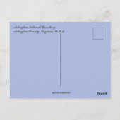 アーリントン国立墓地 バージニア州 ポストカード (裏面)