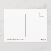 アーリントン国立墓地 ポストカード (裏面)