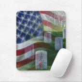 アーリントン国立墓地、米国旗 マウスパッド (マウス)