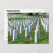 アーリントン墓地 ポストカード (正面/裏面)