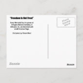 アーリントン墓地 ポストカード (裏面)