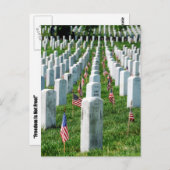 アーリントン墓地 ポストカード (正面/裏面)