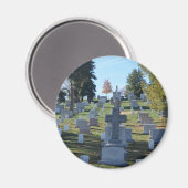 アーリントン・クロス・ヘッドストーンズの列 マグネット (正面/裏面)