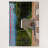 アーリントン・バージニア。クリスマスの挨拶 ジグソーパズル (縦)