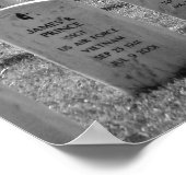 アーリントンB&W ポスター (角)