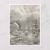 アーリーウィンターファーム ポストカード (正面)