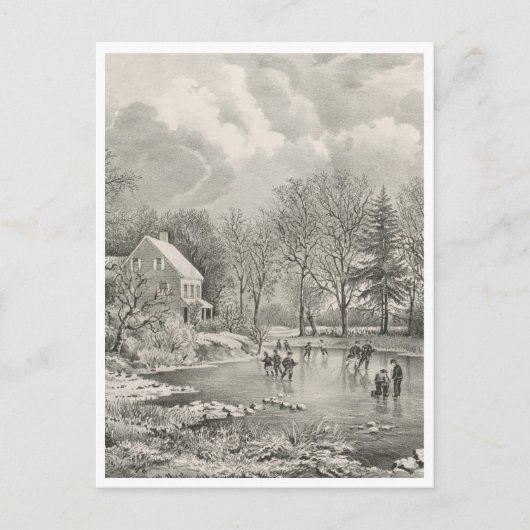 アーリーウィンターファーム ポストカード (正面)