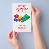 アーリーズセ学ンターデイサービスブリックフライヤー チラシ (ハンドル)