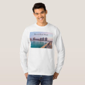 アーリーナバラビーチフロリダ魚釣り長袖 Tシャツ (正面フル)