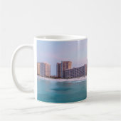 アーリーナバラビーチフロリダ魚釣り コーヒーマグカップ (左)