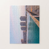 アーリーナバラビーチフロリダ魚釣り ジグソーパズル (縦)