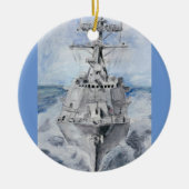 アーリーバーククラス駆逐艦セラミックオーナメント セラミックオーナメント (正面)