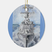 アーリーバーククラス駆逐艦セラミックオーナメント セラミックオーナメント (左)