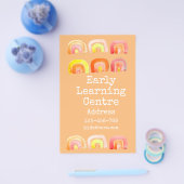 アーリー学ズセンターデイセイレインボー チラシ (シングル)