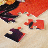 アールとドロシー、犬と猫 ジグソーパズル (側面)