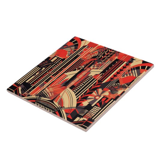 アールクールデコスタイルセラミックタイル タイル (側面)