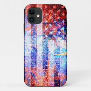 アールグランジアメリカン国旗#2 iPhone 11 ケース