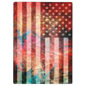 アールグランジアメリカン国旗#6 クリップボード (裏面)