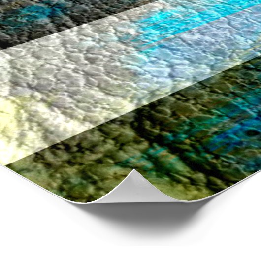 アールグランジアメリカン国旗#7 ポスター (角)