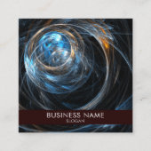 アールザワールド抽象芸術アートプロフェッショナル スクエア名刺 (正面)