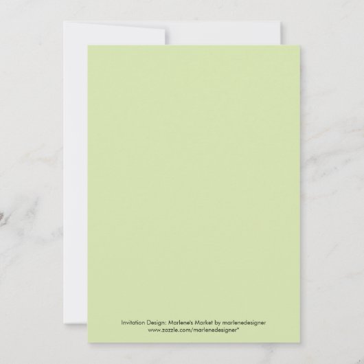 アールザワールド90誕生日招待状 招待状 (裏面)