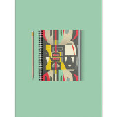 アールデコが世紀中葉に出会うモダン ノートブック