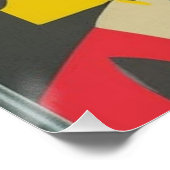 アールデコが世紀中葉に出会うモダン ポスター (コーナー)