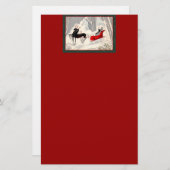 アールデコそり 便箋 (正面/裏面)