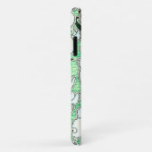 アールデコつる植物ヴィンテージレトロアートフォンケース Case-Mate iPhoneケース (裏面/右)