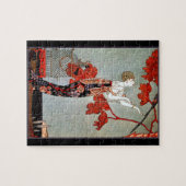 アールデコとオウム ジグソーパズル (横)