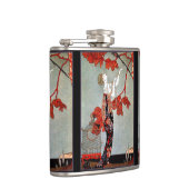 アールデコとオウム フラスク (右)