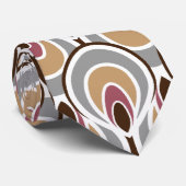 アールデコのねじれの素晴しいレトロのデザイン ネクタイ (ロール)