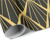 アールデコのシームレスなパターンヴィンテージ飾り ラッピングペーパー (ロールコーナー)